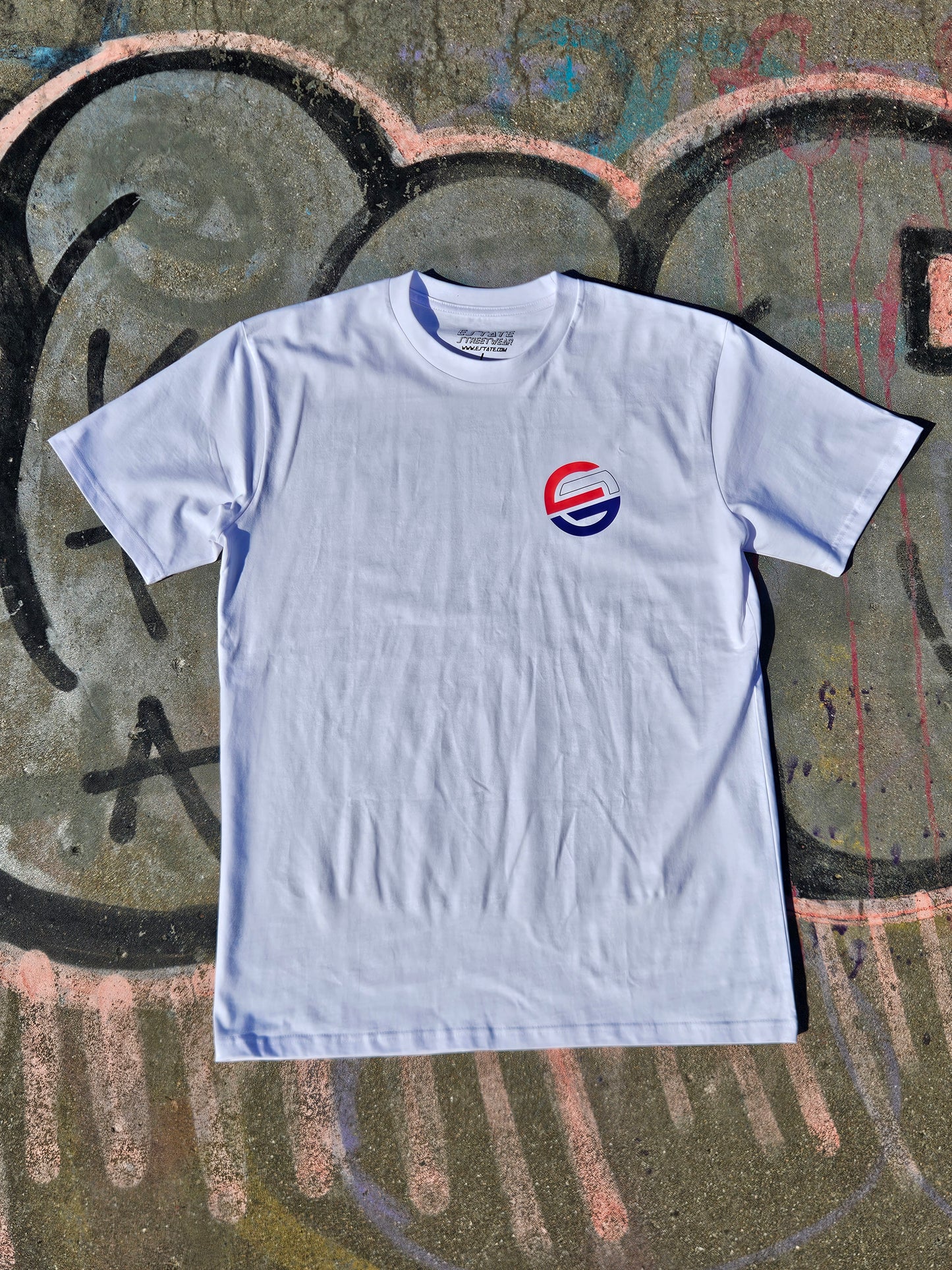 Estate Classic Colour Tee White